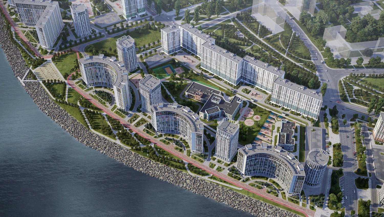Купить квартиру в Морская набережная II очередь в Санкт-Петербурге